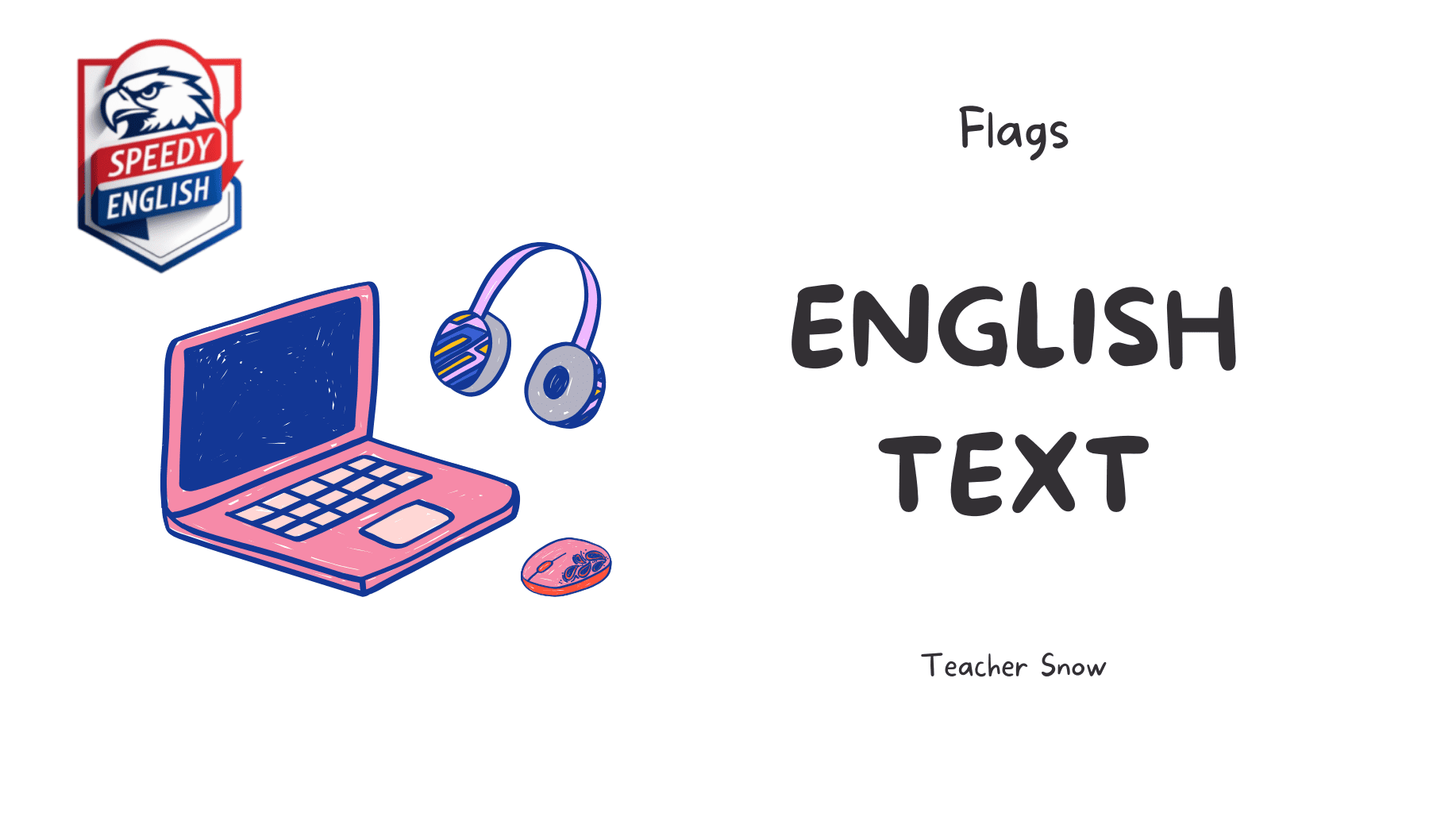 Estudo de texto – Flags